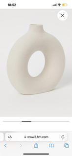 Hm h&m vaas, Overige kleuren, Ophalen of Verzenden, Minder dan 50 cm, Glas