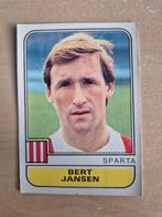 Panini Voetbal 82 Bert Jansen Sparta, Ophalen of Verzenden, Zo goed als nieuw, Sparta, Poster, Plaatje of Sticker
