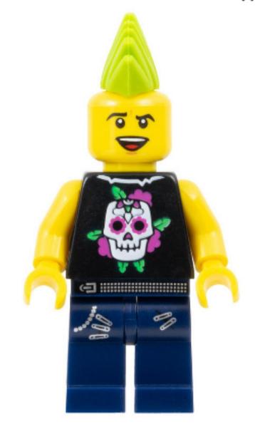 Lego minifigure rb001 Rock bamd drummer Nieuw zeldzaam beschikbaar voor biedingen