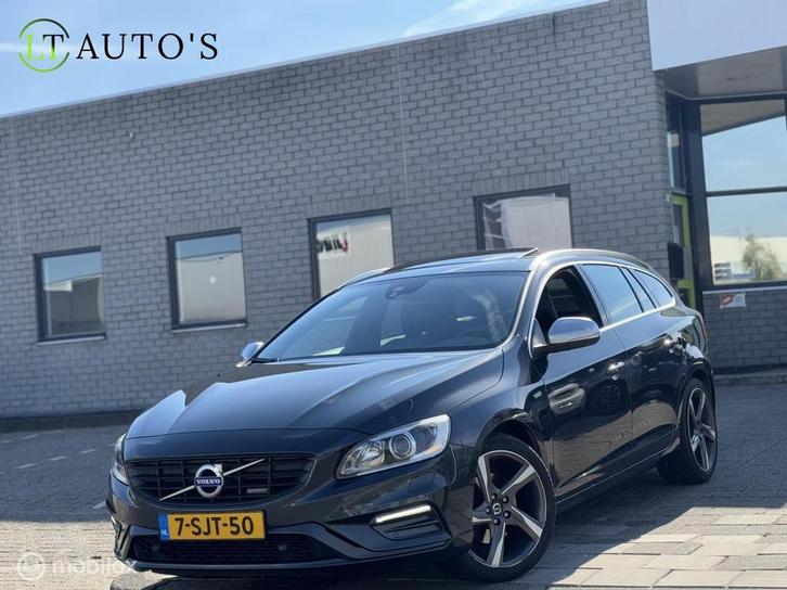 Volvo V60 1.6 D2 R-Design|Dak Camera Xenon Leer Standkachel, Auto's, Volvo, Bedrijf, Te koop, V60, ABS, Achteruitrijcamera, Airbags