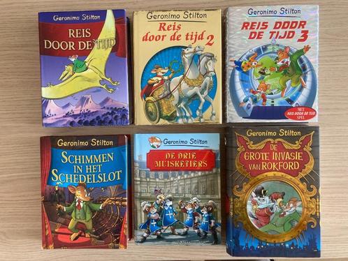 6 Geronimo Stilton boeken, ZGAN, EUR 3,50 p.st., Boeken, Kinderboeken | Jeugd | 10 tot 12 jaar, Zo goed als nieuw, Ophalen of Verzenden
