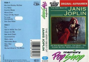 Cassette Janis Joplin The Very Best Of Germany uitgave beschikbaar voor biedingen