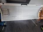 Goed werkende palm beach zonnebank zonnehemel, Ophalen, Gebruikt, Zonnebank enkelzijdig, 10 tot 15 lampen