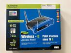 Linksys WAP54G Draadloos Access Point, Computers en Software, Accesspoints, Ophalen of Verzenden, Zo goed als nieuw, Linksys