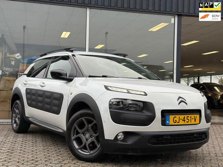 Citroen C4 Cactus 1.2 e-VTi Shine AUTOMAAT/LEER/LED/NETTE ST, Auto's, Citroën, Bedrijf, Te koop, C4 Cactus, ABS, Achteruitrijcamera