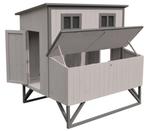 Nieuw Flamingo Kippenhok Cosmo Cottage Grijs, Ophalen of Verzenden, Nieuw, Kippenhok of Kippenren