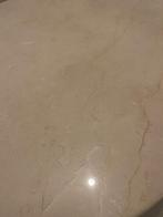 Marmeren eettafel ovaal, Ophalen, Japandi, 50 tot 100 cm, 150 tot 200 cm