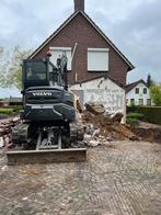 Te huur met bediening (mini)graafmachine/dumper/laadschop, Garantie, Tuinontwerp