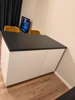 Keukenmeubel met barkrukken, Ophalen, Gebruikt, 100 tot 150 cm, 75 cm of meer