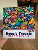 Jigsaw double trouble puzzel 500 stukjes, Ophalen of Verzenden, Zo goed als nieuw, Legpuzzel