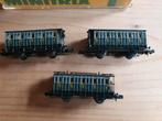 Minitrix beierse wagons 3064 en 13064, Ophalen, Gebruikt, Gelijkstroom, Trix