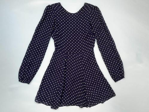 NIEUW: Donkerpaarse Reformation polka dot jurk - maat XS, Kleding | Dames, Jurken, Nieuw, Maat 34 (XS) of kleiner, Paars, Boven de knie