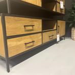Actie! Tv-meubel Luna | 180 cm | Eiken | van €679,-, Ophalen, TowerLiving, Modern | Luxe | Landelijk, .