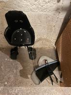 Fietsstoeltje, scherm en adapter, Fietsen en Brommers, Ophalen, Voorzitje, 0 t/m 13 kg, Gebruikt