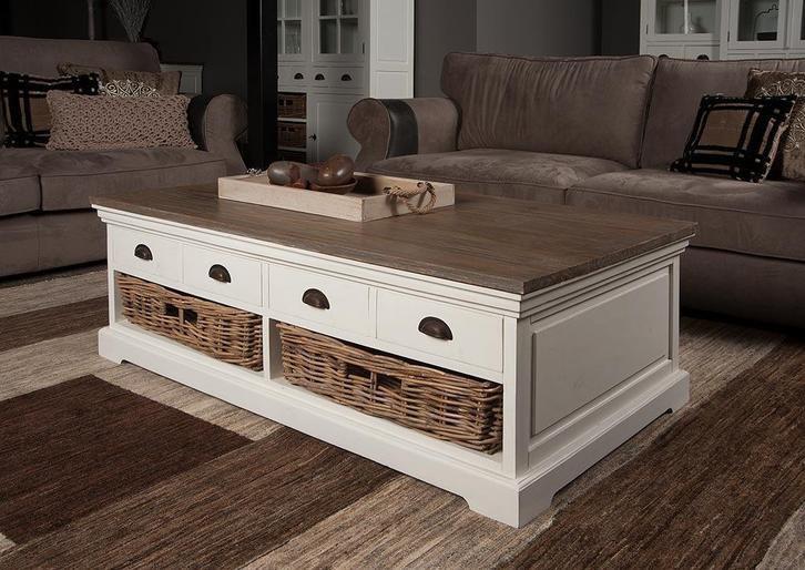 *41% KORTING* Salontafel  Teak Hout Enz Gratis Bezorging, Huis en Inrichting, Tafels | Salontafels, Nieuw, Minder dan 50 cm, 50 tot 100 cm