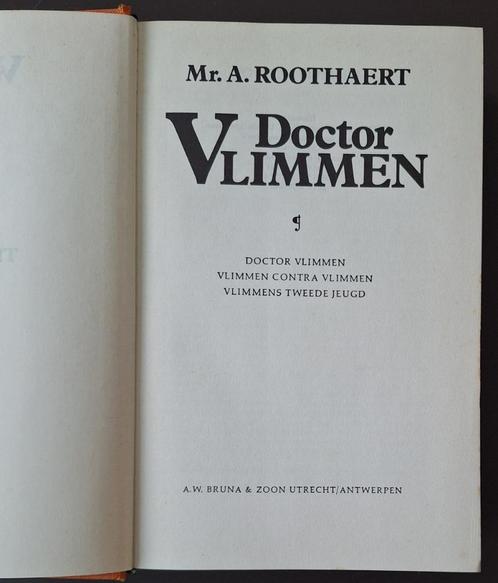 Doctor Vlimmen Trilogie - Mr. A. Roothaert, Boeken, Romans, Gelezen, Nederland, Ophalen of Verzenden