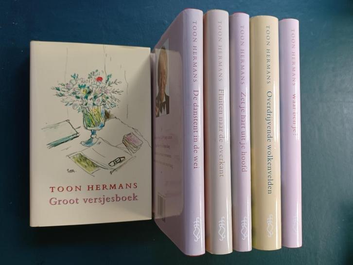 Toon Hermans - Groot versjesboek e.a., Boeken, Overige Boeken, Nieuw, Verzenden