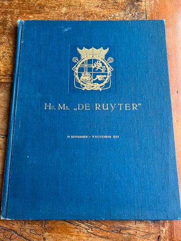 Naslagwerk Marine sept nov '55 Hr Ms De Ruyter foto boek  beschikbaar voor biedingen