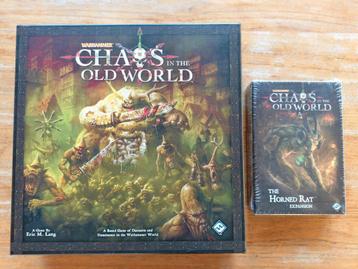 Chaos in The Old World met Horned Rat expansion  beschikbaar voor biedingen