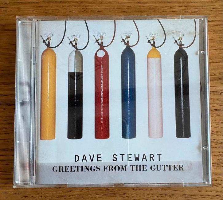 Dave Stewart - Greetings from the Gutter (CD), Cd's en Dvd's, Cd's | R&B en Soul, Zo goed als nieuw, 1980 tot 2000, Ophalen of Verzenden