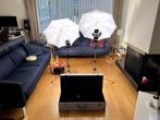 Hedler Licht set, Audio, Tv en Foto, Lamp of Flitsset, Zo goed als nieuw, Ophalen