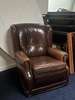 sturdy leather armchair, Ophalen, Minder dan 50 cm, Vintage, 75 tot 100 cm