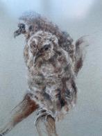 Prachtige krijttekenjng Brigitte Espeet Hilversum, Verzenden