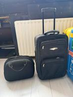 Kleine trolley en beautycase, Sieraden, Tassen en Uiterlijk, Beautycases, Ophalen, Zo goed als nieuw