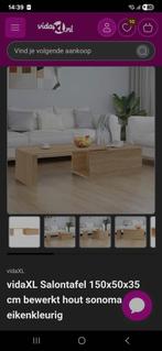 Tv meubel en salontafel, Huis en Inrichting, Kasten | Televisiemeubels, Ophalen of Verzenden, Zo goed als nieuw, 25 tot 50 cm