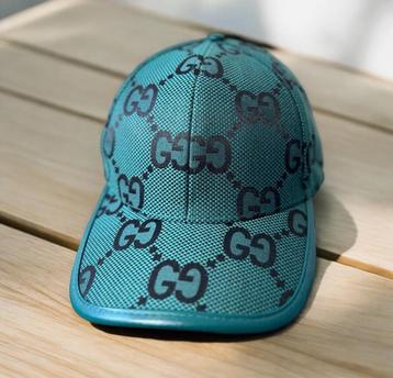 Groene gucci zomer pet beschikbaar voor biedingen