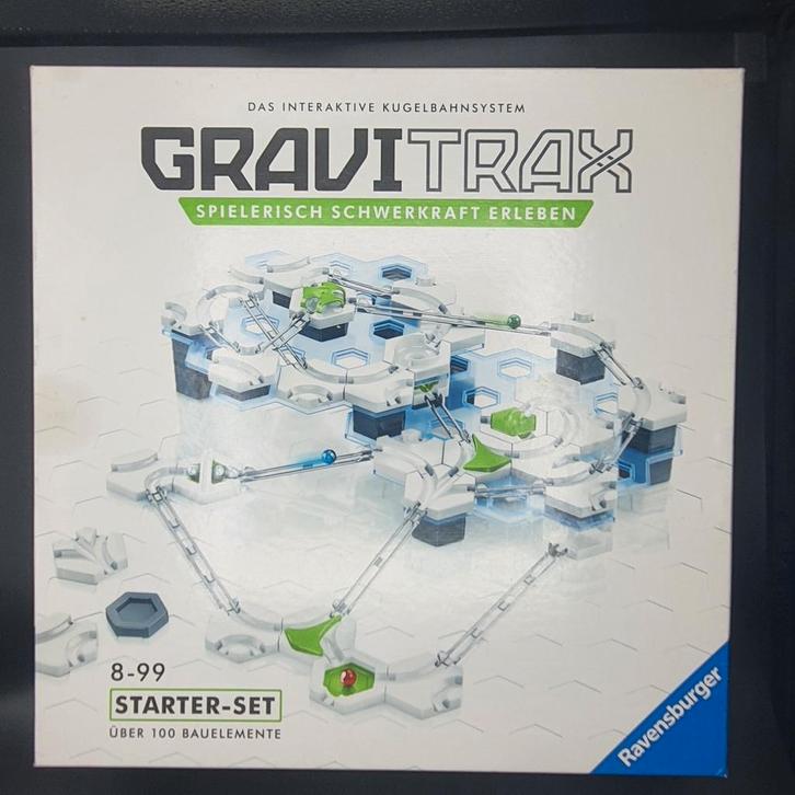 GraviTrax Starter-Set - Knikkerbaan, Hobby en Vrije tijd, Gezelschapsspellen | Bordspellen, Zo goed als nieuw, Een of twee spelers