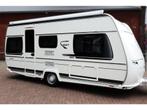 Fendt Bianco Sel. 465 TG Mover Airco Luifel LevelSys Vol Op!, Caravans en Kamperen, Caravans, Overige typen, Bedrijf, Treinzit