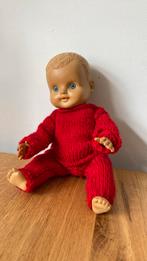 Antieke Vintage pop - rubber, Verzamelen, Poppen, Ophalen of Verzenden, Gebruikt, Pop