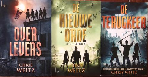 Chris Weitz - Overlevers, de nieuwe orfe, de terugkeer, Boeken, Kinderboeken | Jeugd | 13 jaar en ouder, Zo goed als nieuw, Ophalen of Verzenden
