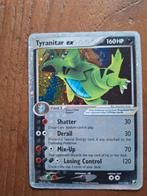 Tyranitar ex 111/115, Hobby en Vrije tijd, Verzamelkaartspellen | Pokémon, Ophalen of Verzenden, Zo goed als nieuw, Losse kaart