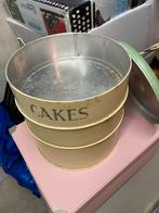 Vintage cakeblik, Ophalen, Gebruikt