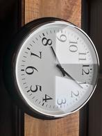 IKEA Bravur Wandklok - 59 cm - Zwart - Stil Uurwerk, Huis en Inrichting, Woonaccessoires | Klokken, Ophalen, Zo goed als nieuw