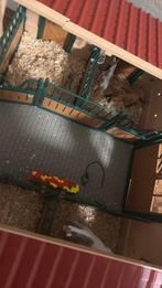 Paardenstal Schleich incl. Accessoires, Ophalen, Zo goed als nieuw