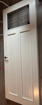 Mooie binnendeur met glas in lood, Ophalen, 80 tot 100 cm, 215 cm of meer, Binnendeur