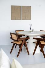 Eetkamerstoelen 4x SKLUM, Huis en Inrichting, Tafels | Eettafels, Ophalen of Verzenden, Zo goed als nieuw, Rond, 50 tot 100 cm