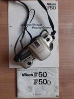 Nikon F50, lenzen, Luxon flitser en nog veel meer, Ophalen of Verzenden, Gebruikt, Spiegelreflex, Nikon