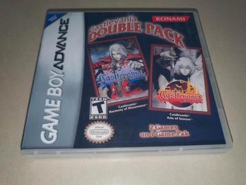 Castlevania Double Pack Game Boy Advance GBA Game Case beschikbaar voor biedingen