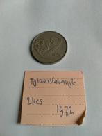 Tjechoslowakije 2 Koruna 1972, Postzegels en Munten, Munten | Europa | Niet-Euromunten, Verzenden, Overige landen, Losse munt