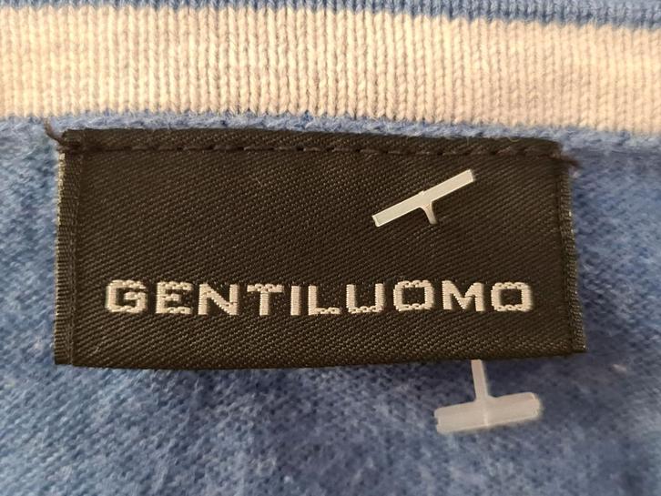 GENTILUOMO Trui met blauwe kleur maat  XL, Kleding | Heren, Truien en Vesten, Nieuw, Maat 56/58 (XL), Blauw, Ophalen of Verzenden