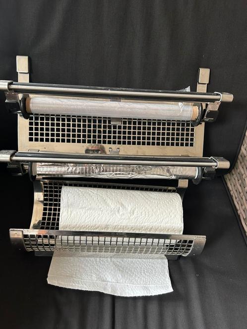 Rosle plastic / aluminiumfolie / keukenrol houder rvs, Witgoed en Apparatuur, Overige Witgoed en Apparatuur, Ophalen of Verzenden
