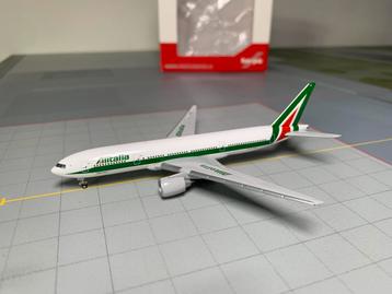 Alitalia Boeing 777-200 Herpa Wings 1:500 beschikbaar voor biedingen