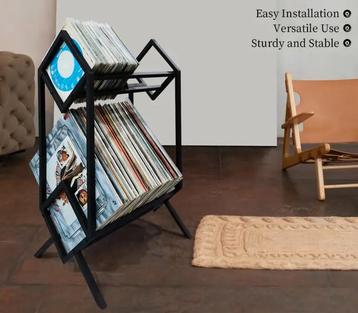 platenstandaard vinylplatenhouder lp houder voor 180/200 lp beschikbaar voor biedingen