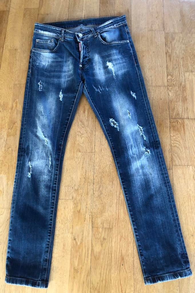 Dsquared 2 jeans cool guy jean meet 44(38) uniseks, Ophalen of Verzenden, Zo goed als nieuw, Blauw, W32 (confectie 46) of kleiner