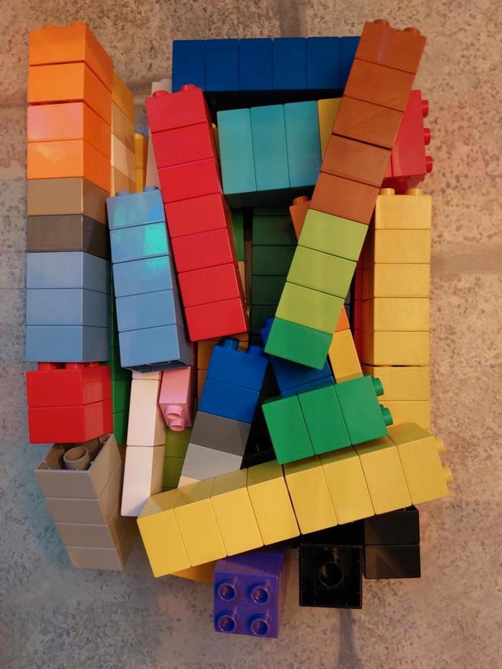 Grote partij Duplo - 4,5 kilo, Kinderen en Baby's, Speelgoed | Duplo en Lego, Gebruikt, Duplo, Losse stenen, Ophalen of Verzenden