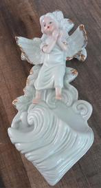 Wijwaterbakje porselein, Antiek en Kunst, Ophalen of Verzenden